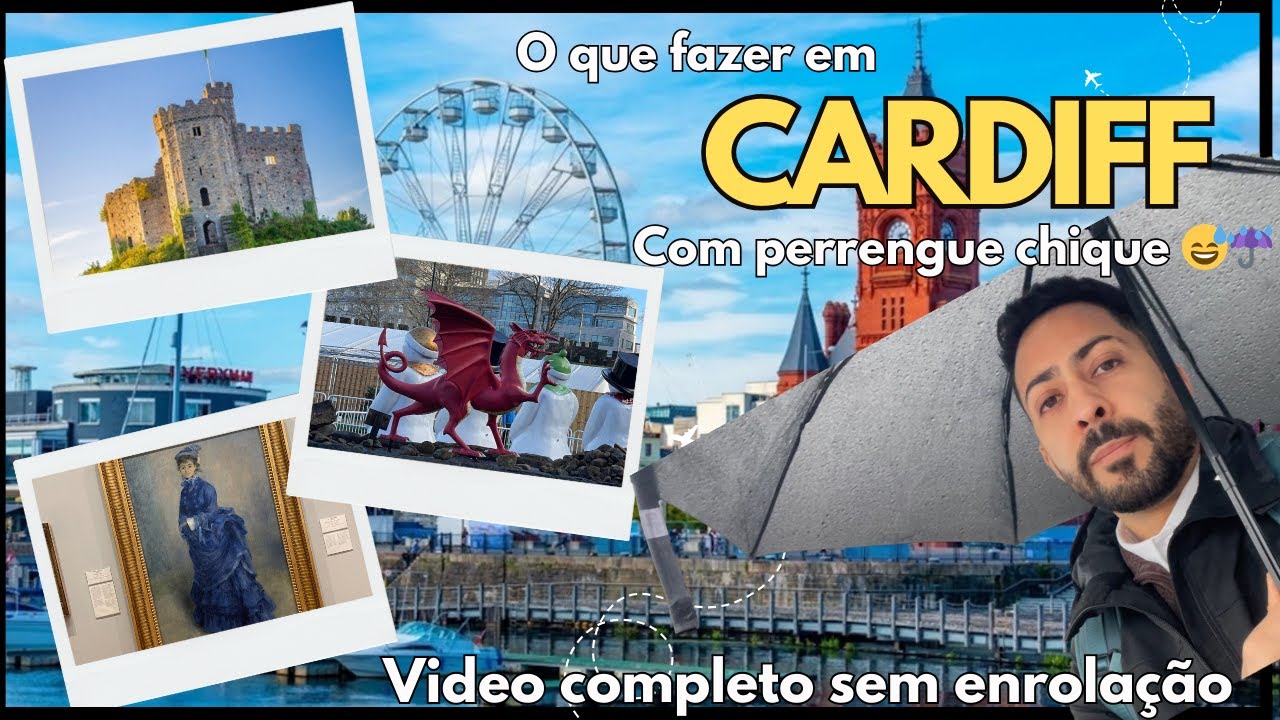 Cardiff: Conhecendo a capital do País de Gales 🇬🇧 | Vale a pena?#cardiff #paísdegales