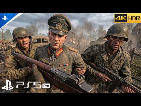 (PS5) The Fall of the German General | Ultra Realistic Gameplay [4K60FPS] COD Vanguard