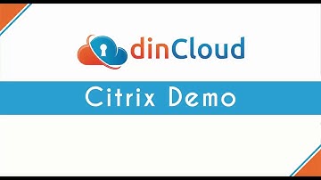 Login to dinHVD using Citrix | din Hosted Virtual Desktop | Citrix Demo