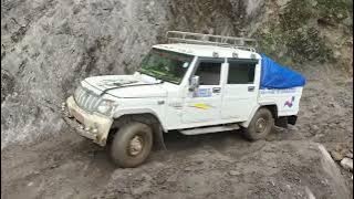 Mahindra bolero camper 4x4 extreme off-road Nepal tamdada #mahindra #offroad #viral #trending #1k