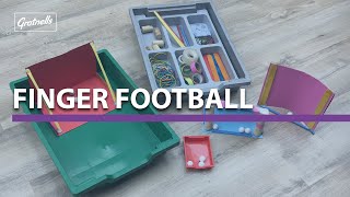 #WhatsInMyTray - STEM Project - How to Make a Finger Football Game - STEM Challenge screenshot 2