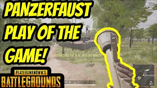 WWII Panzerfaust Going OFF in PUBG // Kill Compilation