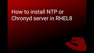 How to install NTP or Chronyd server in RHEL8 #linux #ubuntu #linuxtraining #linuxtips