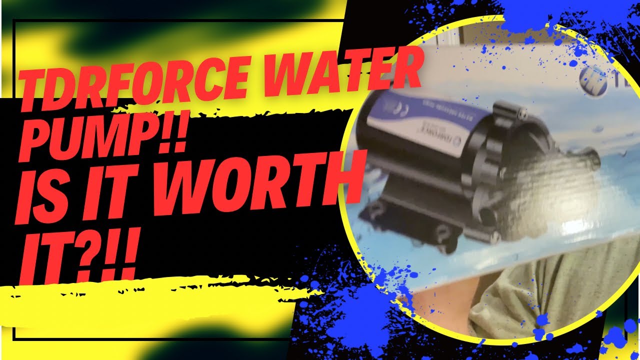 Tdrforce water pump!!!! Help me out and subscribe to my