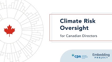 Climate Risk Oversight for Canadian Directors