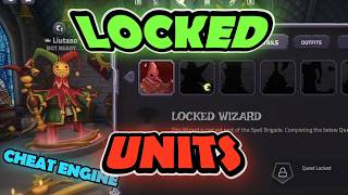 The Spell Brigade Demo  Locked Units With Cheat Engine
