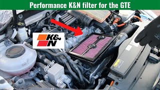 Performance K&N filter for the GTE