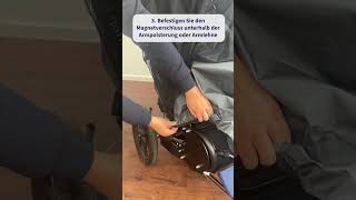 HOW-TO: Erweiterung am JOSI-pro anbringen (Sonnen-, Regenverdeck & Moskitonetz)