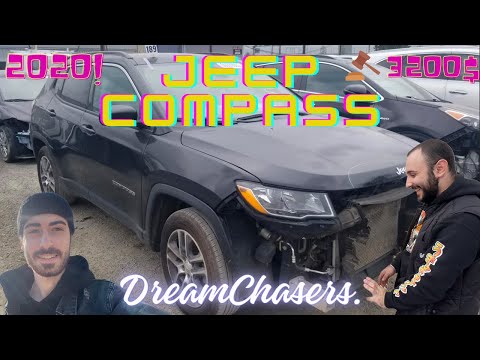 გაამართლა თუ არა რისკმა? Jeep Compass 2020 || როგორია ჩვენი პირველი ჯიპი ამერიკის აუქციონიდან?!