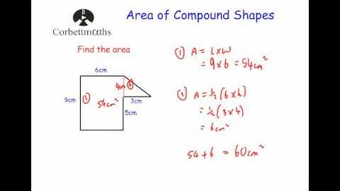 Area of Compound Shapes