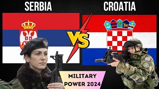 Serbia vs Croatia Military Power Comparison 2024 | CROATIA vs SERBIA military Power 2024