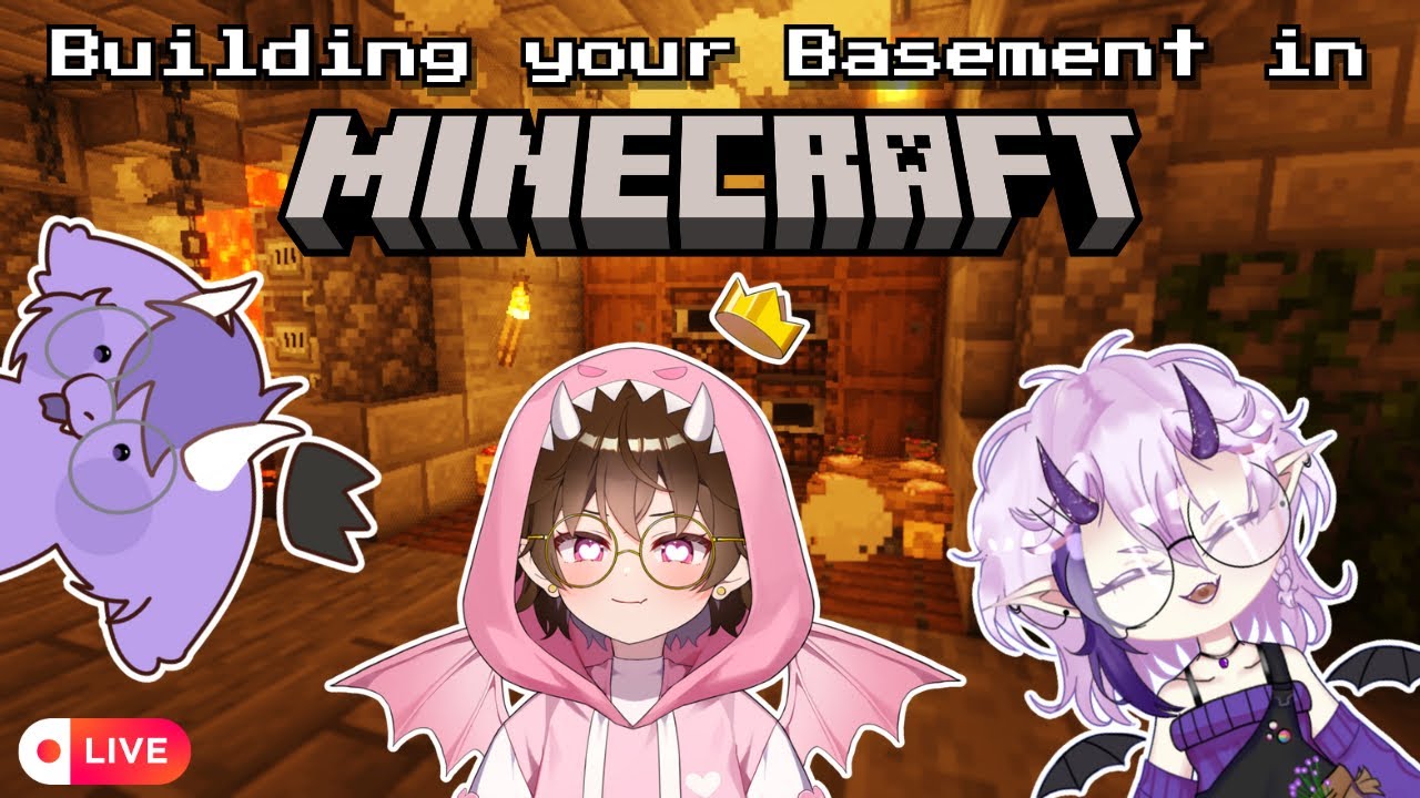 Building Your Basement in MINECRAFT - YouTube