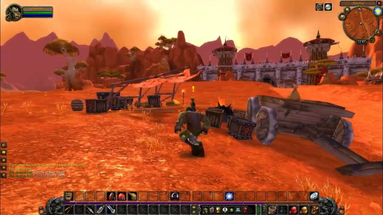 Hardcore WoW Orc Hunter 711 SoM World of Warcraft with Soul of Iron Buff YouTube