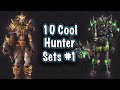 Jessiehealz  10 cool hunter transmog sets 1 reup