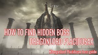 HOW TO FIND HIDDEN BOSS DRAGONLORD PLACIDUSAX - Dragonlord Placidusax Boss Guide - Elden Ring Guide
HOW TO FIND HIDDEN BOSS DRAGONLORD PLACIDUSAX
0:00 Intro
0:02 How to find the boss arena
0:41 Boss fight time
1:21 Outro
#DragonlordPlacidusaxBossGuide #dragonlordplacidusaxbossguide #EldenRing #eldenring #EldenRingGuide #eldenringguide #HOWTOFINDHIDDENBOSSDRAGONLORDPLACIDUSAX
#howtofindhiddenbossdragonlordplacidusax HOW TO FIND HIDDEN BOSS DRAGONLORD PLACIDUSAX - Dragonlord Placidusax Boss Guide - Elden Ring Guide