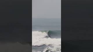 Big waves at Ocean Beach in SF. Full video is now live on my channel. #surfing #shorts #sanfrancisco