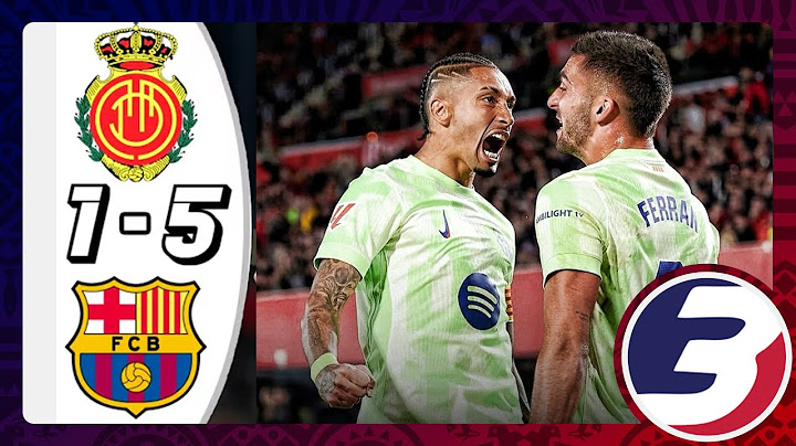 BARCELONA ARE BACK WITH FIVE GOALS 🙌🔥 | FULL MATCH HIGHLIGHTS MALLORCA 1-5 BARCELONA | LA LIGA