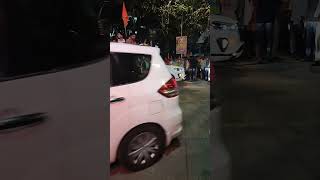 CM Eknath Shinde Convoy Dadar #youtubeshorts #eknathshinde