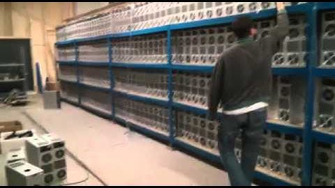 One of Mining Farms in Action