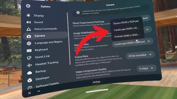 How to record landscape videos on Meta Quest 2 / 3