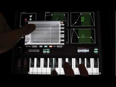 Playing DXi FM synthesizer on iPad