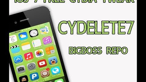 iOS 7 [FREE] Jailbreak Tweak 2014: Cydelete7- Delete Tweaks From Springboard