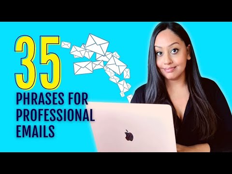 35 Phrases For Professional Emails