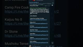 telegram link လေးကတော့chanel profile မှာရှိတယ်နော် #anime #animeedit