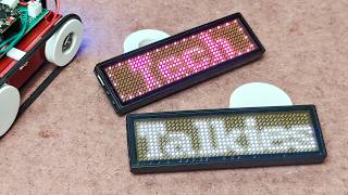 I Tested a $4 LED Name Badge... Was It Worth It