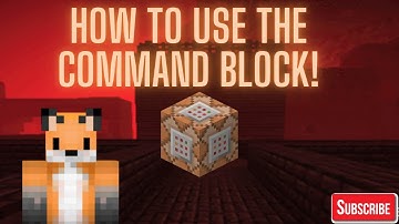 HOW TO USE THE COMMAND BLOCK (Mine-Craft.io)