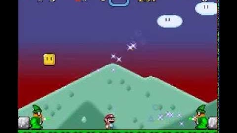 Super Mario World Custom Sprite: Stationary Magikoopa