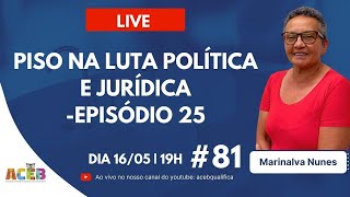 #81 Live ACEB: Lei do Piso, Precatórios do FUNDEF, Reajuste 2024 - Participe desta resenha