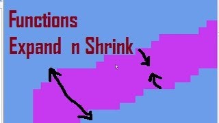 26-10 Working with Raster, Expand Function n Shrink Function.