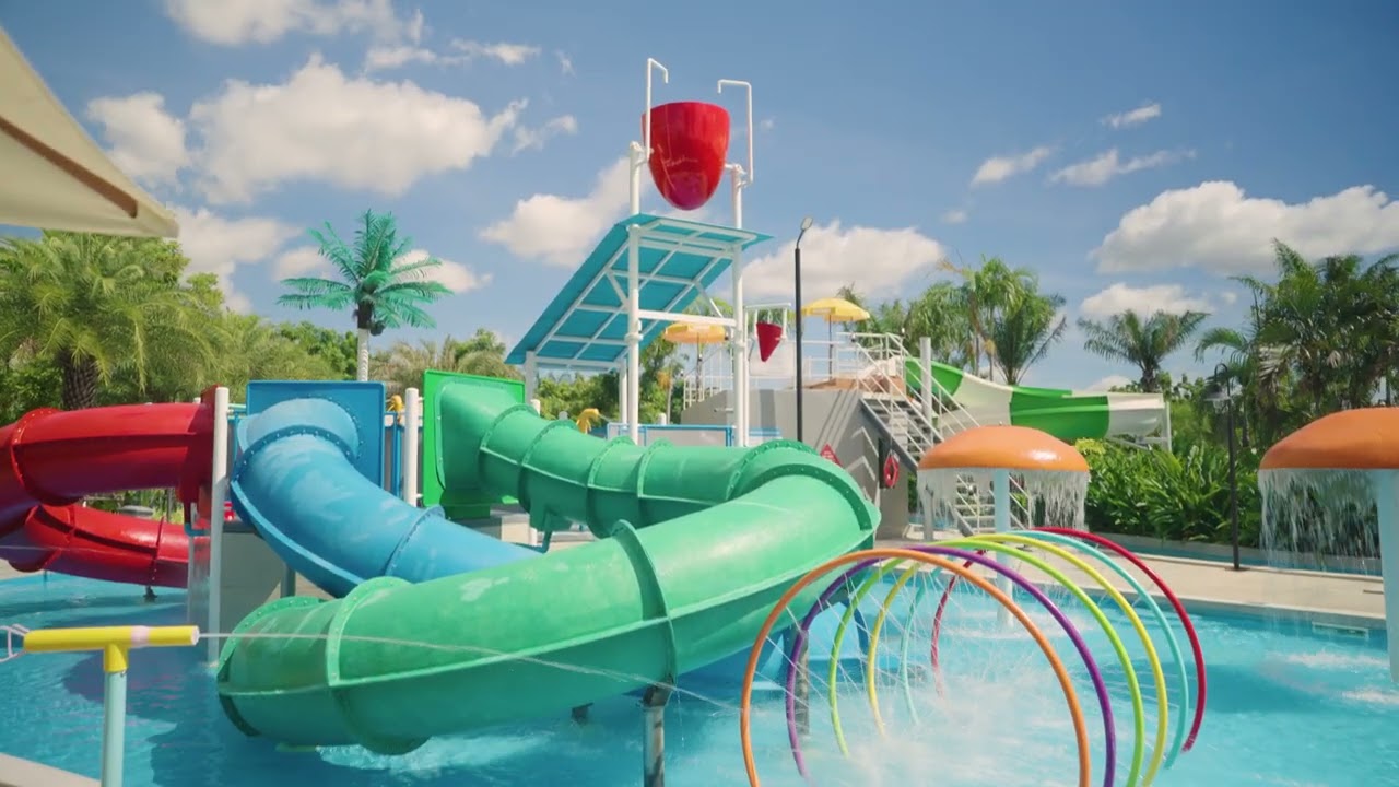 สวัสดีพูล I สร้างสวนน้ำ I GREENHILLS RESORT  (4K)