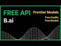 Free LLM API for Coding | B.ai AI Setup