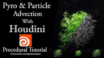 Houdini Pyro & Particle Advection Tutorial (Project Files Included)