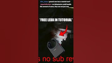 Free FIR LEDX In Tutorial Ground Zero