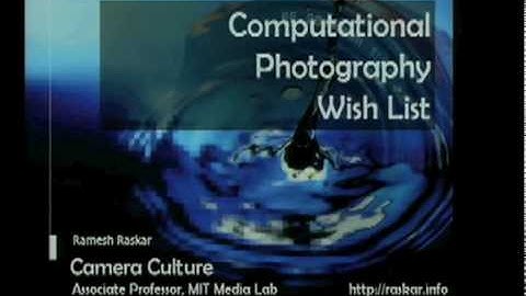 Ramesh Raskar Keynote