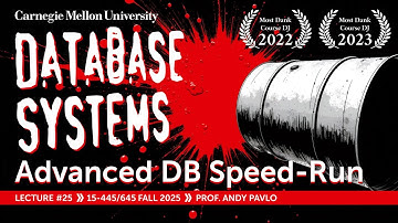 #25 - Databricks + Yellowbrick + ClickHouse ✸ RelationalAI DB Talk (CMU Intro to Database Systems)