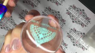 Stamping With Foil Nail Art