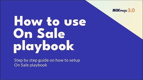 [How to Use] On Sale Automation - ModeMagic