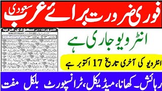 Thousands Free Visa Jobs in Tabuk  Neom city project  Saudi Arabia 2021