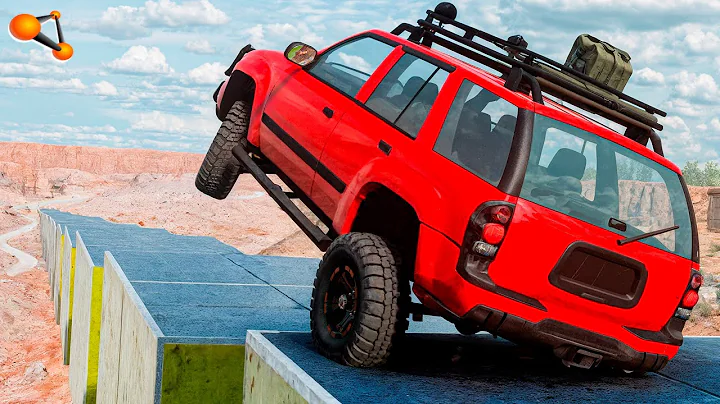 Stairs Vs Cars #65 - BeamNG drive