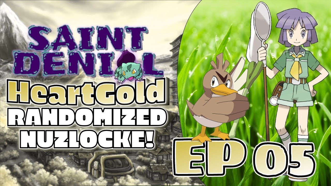 Pokémon HeartGold Randomised Nuzlocke Episode 5 - Second Gym & Ilex Forest