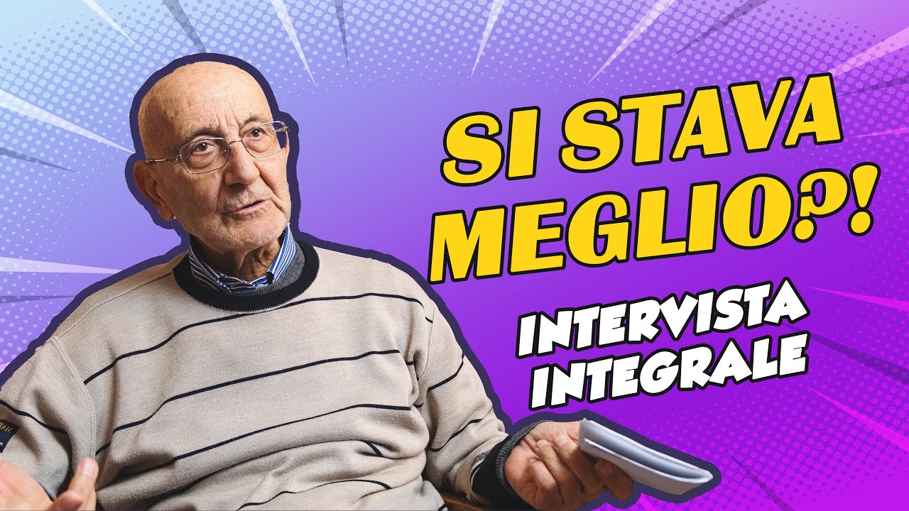 SI STAVA MEGLIO QUANDO SI STAVA PEGGIO? - Intervista integrale a Mosè