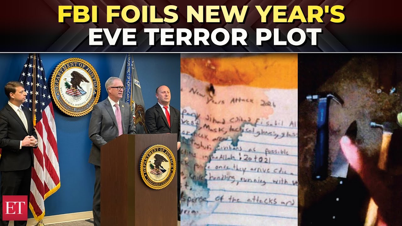 FBI thwarts 'potential terrorist attack' on New Year's Eve in North ...