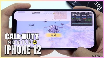 iPhone 12 Call of Duty Mobile Gaming test CODM Update | Apple A14 Bionic