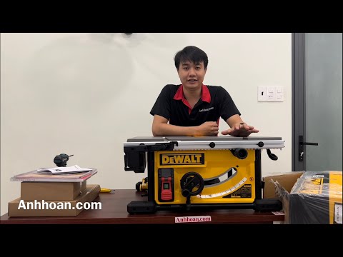 Video Máy cưa bàn DeWALT DWE7492A-IN/ DWE7492-KR phiên bản... - youtube