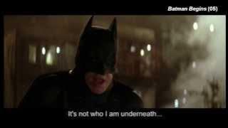 【spoiler】Batman Begins (clip 11)- Batman Reveals His True Identity to Rachel