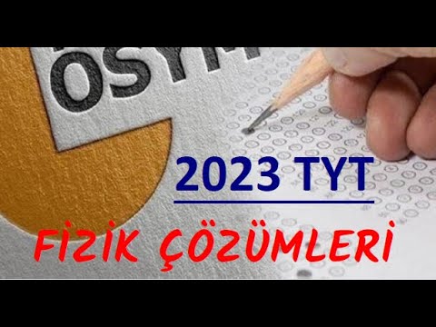 2023 TYT Fizik Çözümü